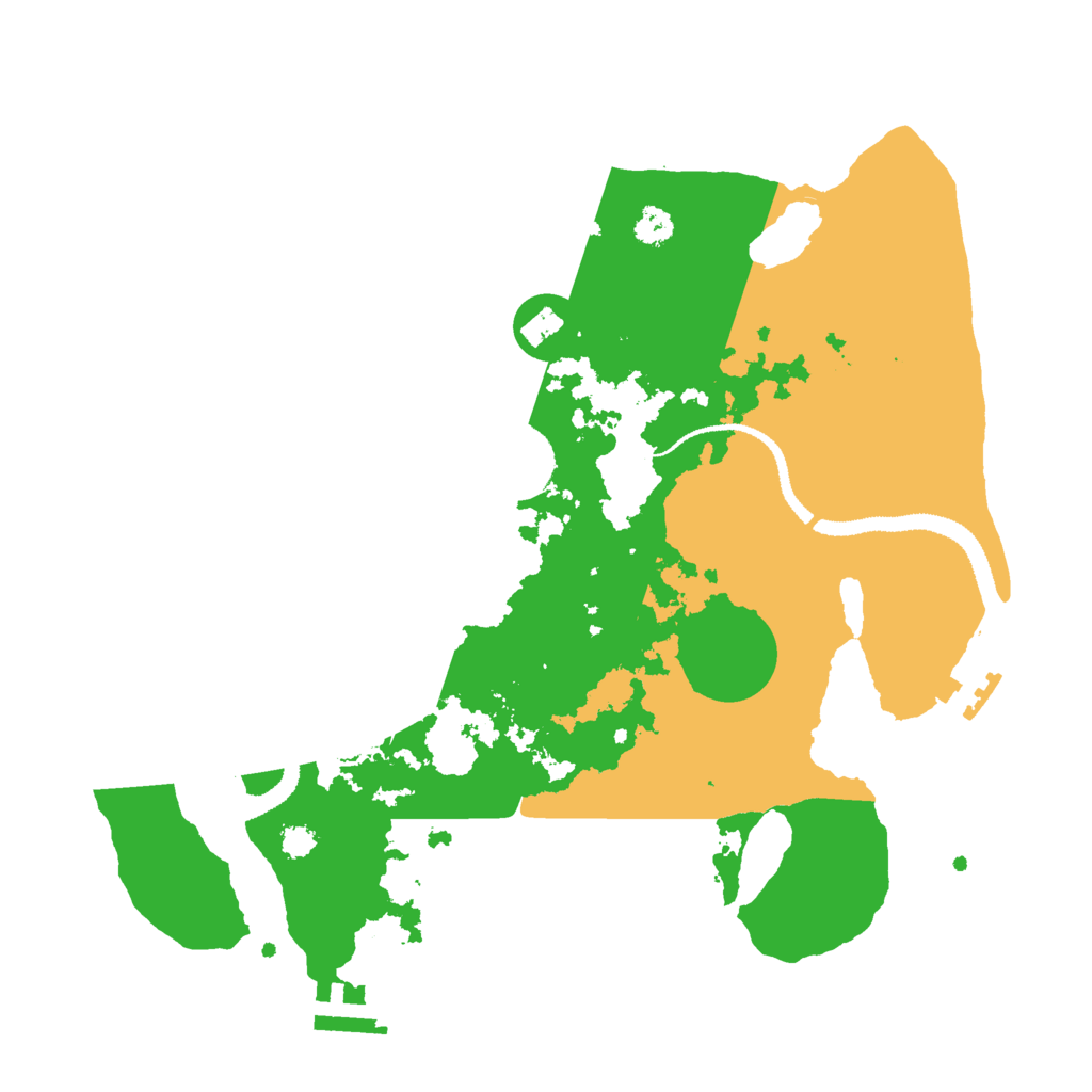 Biome Rust Map: Procedural Map, Size: 3000, Seed: 371681509
