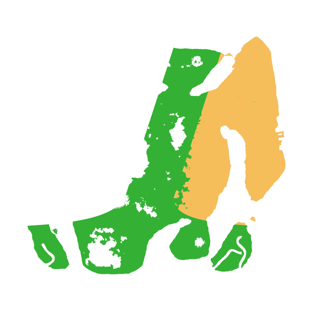 Biome Rust Map: Procedural Map, Size: 3000, Seed: 371681509