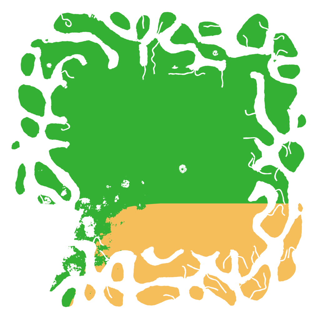 Biome Rust Map: Procedural Map, Size: 6000, Seed: 2109638224