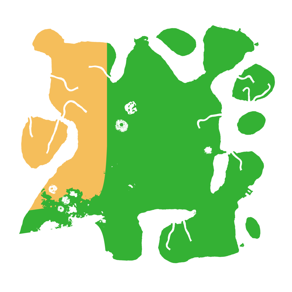 Biome Rust Map: Procedural Map, Size: 3500, Seed: 913537461