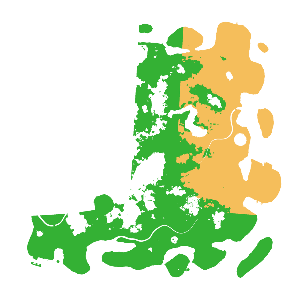 Biome Rust Map: Procedural Map, Size: 4200, Seed: 121237435
