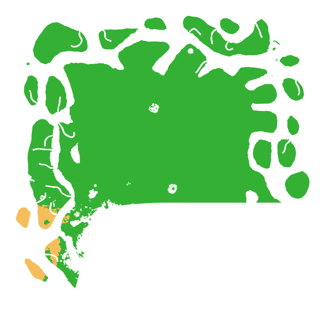 Biome Rust Map: Procedural Map, Size: 5000, Seed: 623564111