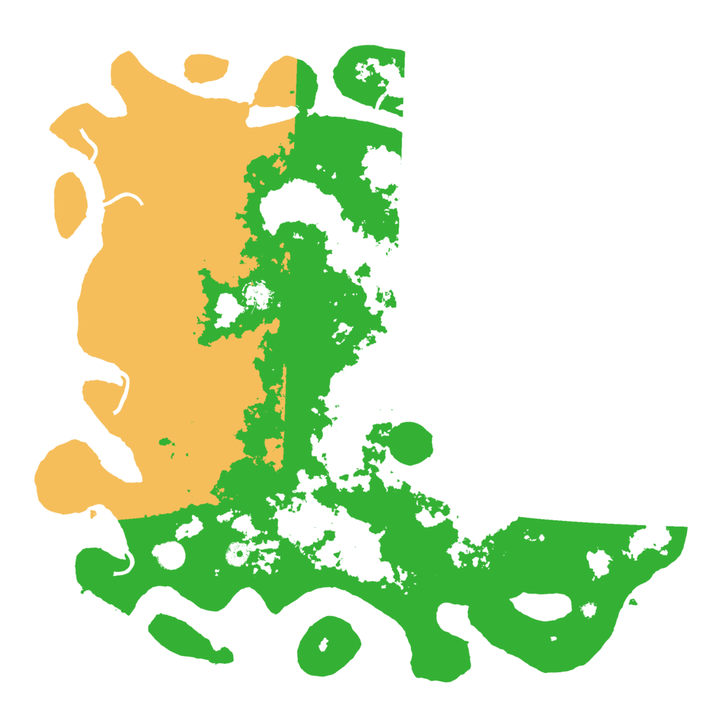 Biome Rust Map: Procedural Map, Size: 4500, Seed: 1301907003