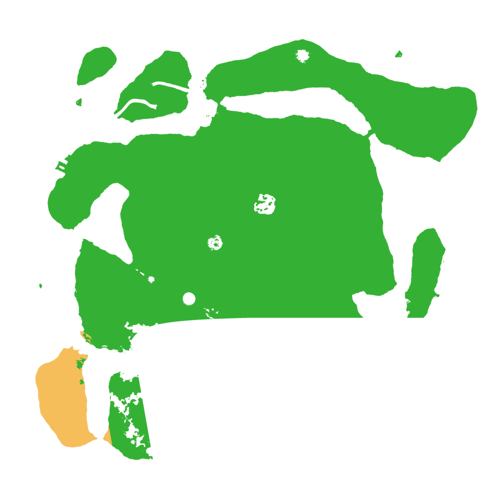 Biome Rust Map: Procedural Map, Size: 3500, Seed: 68143452