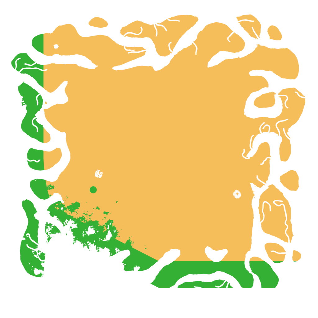 Biome Rust Map: Procedural Map, Size: 6000, Seed: 23952922