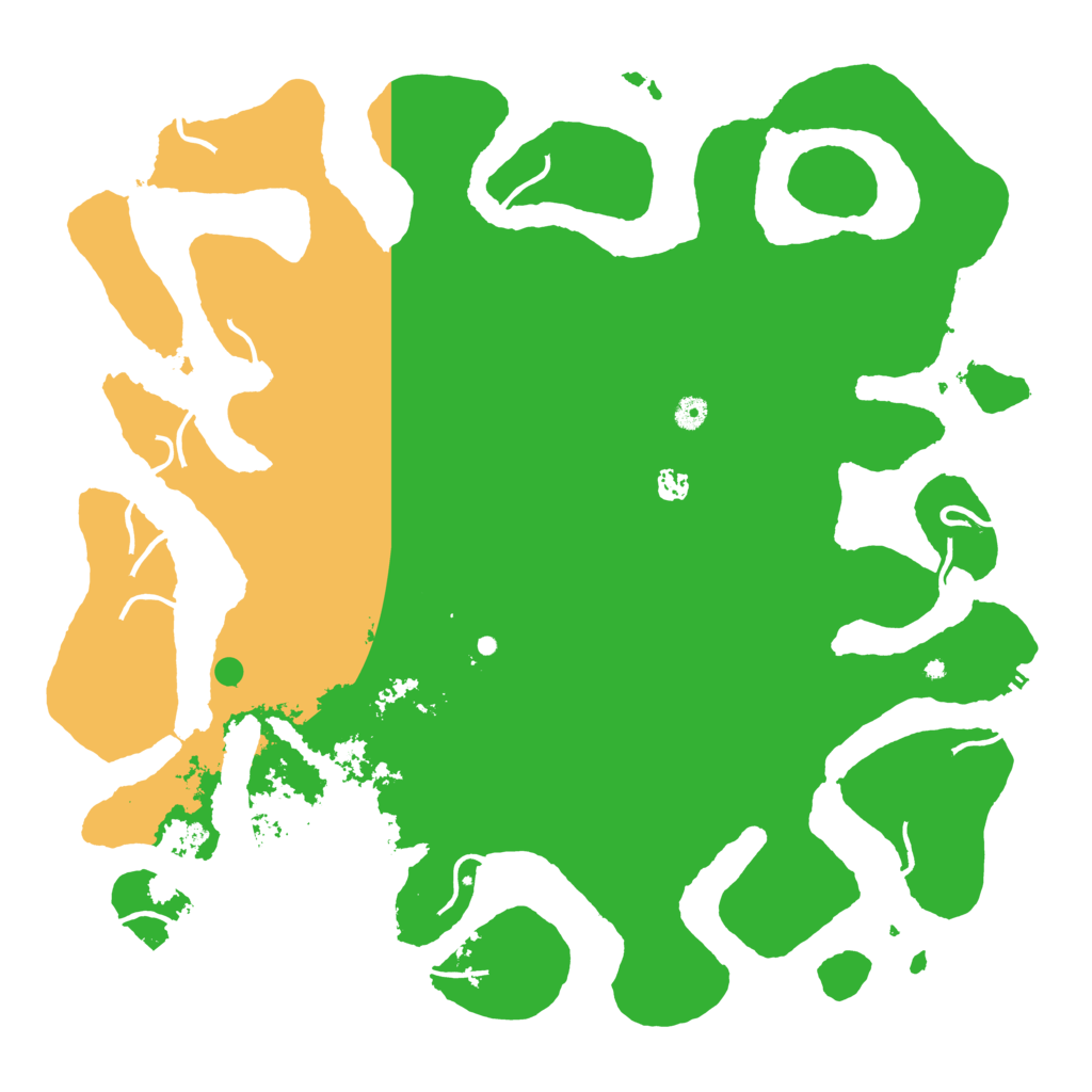 Biome Rust Map: Procedural Map, Size: 5000, Seed: 5688