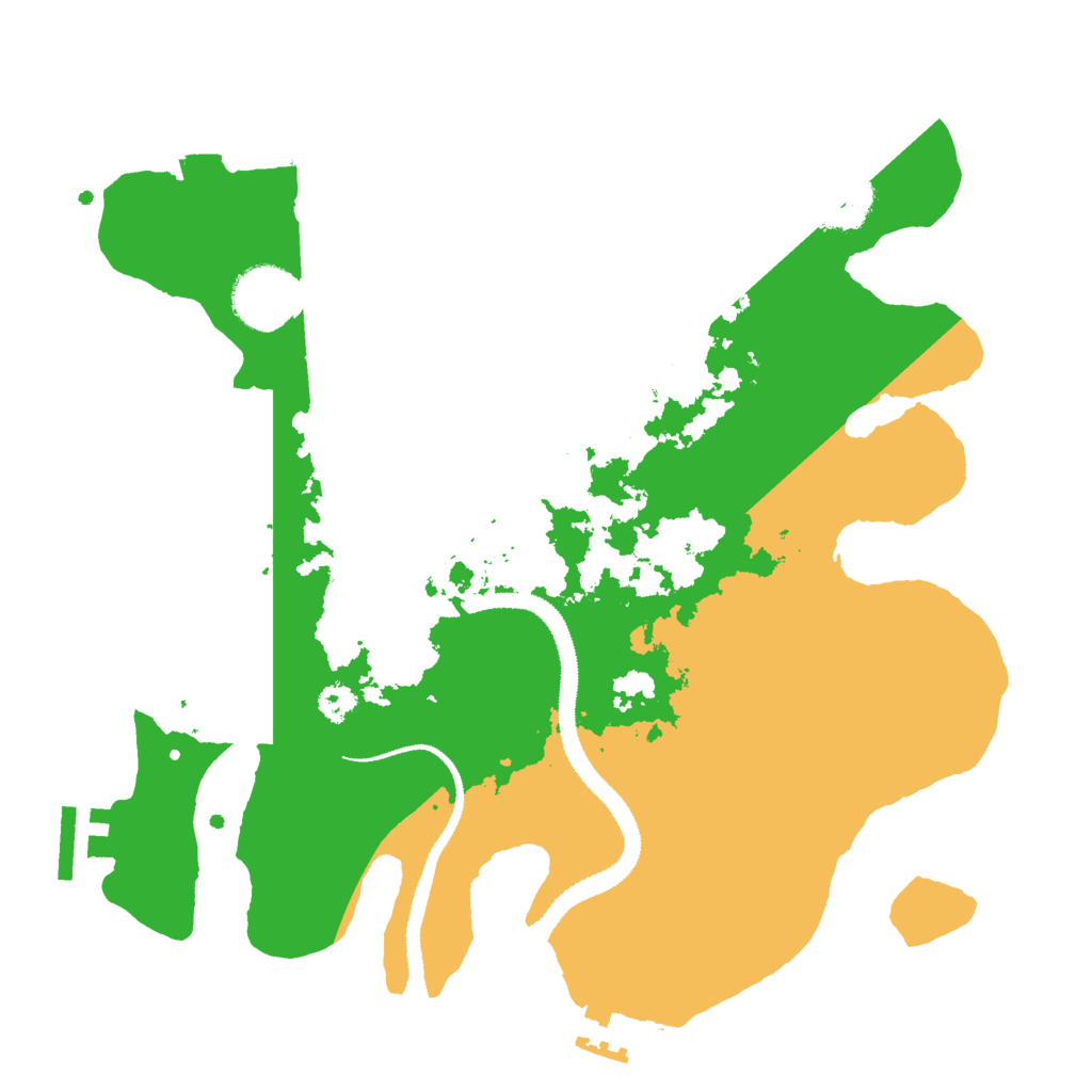 Biome Rust Map: Procedural Map, Size: 3000, Seed: 1193380346