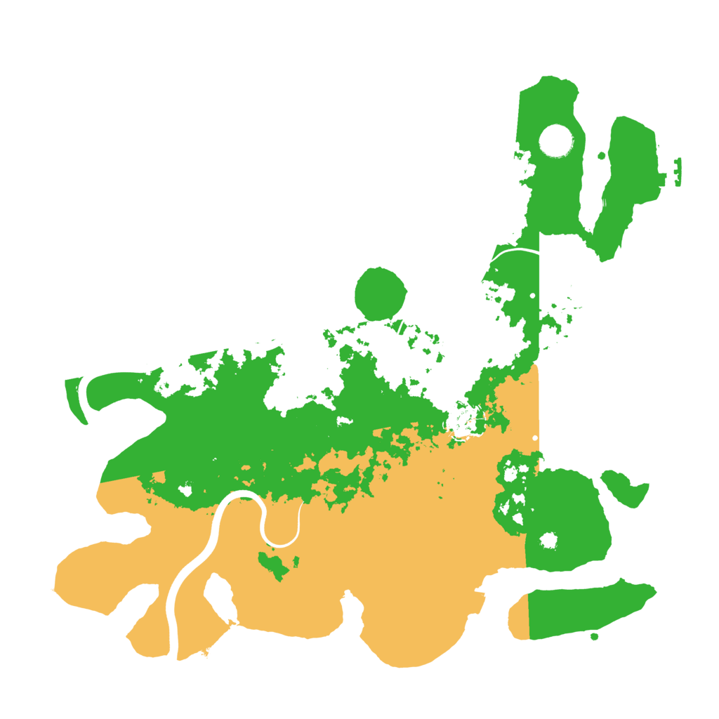 Biome Rust Map: Procedural Map, Size: 3800, Seed: 646110368