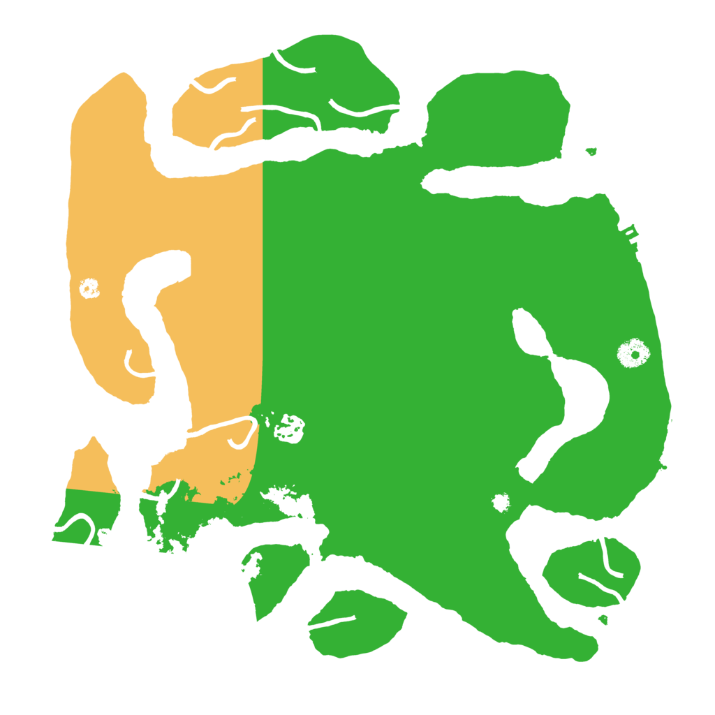 Biome Rust Map: Procedural Map, Size: 3600, Seed: 6528424