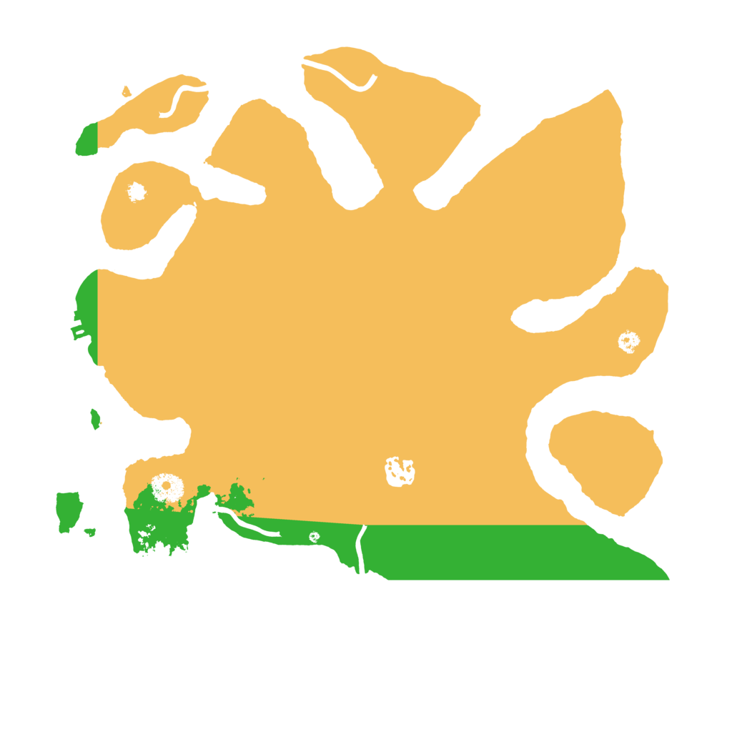 Biome Rust Map: Procedural Map, Size: 3500, Seed: 1244224653