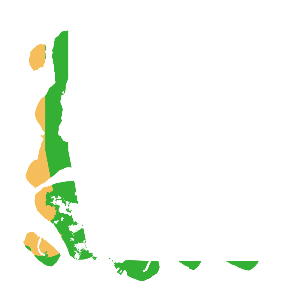 Biome Rust Map: Procedural Map, Size: 3600, Seed: 210398217