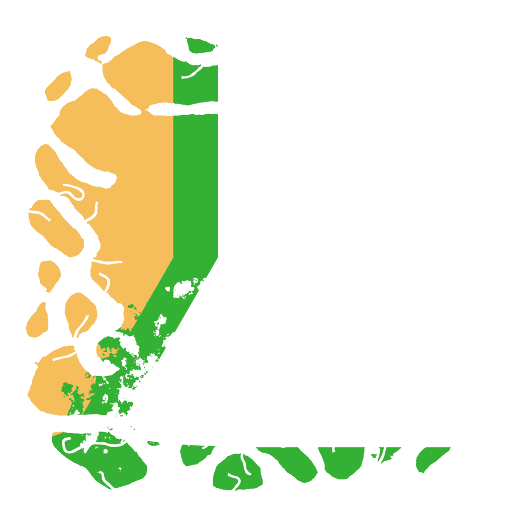 Biome Rust Map: Procedural Map, Size: 5000, Seed: 1258625184