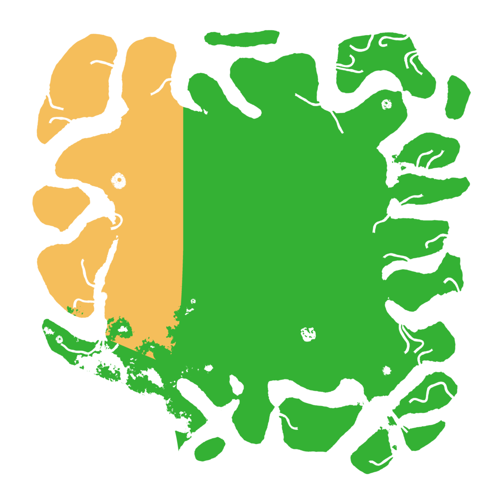 Biome Rust Map: Procedural Map, Size: 5000, Seed: 798465