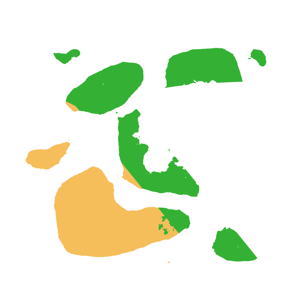 Biome Rust Map: Barren, Size: 2500, Seed: 1337