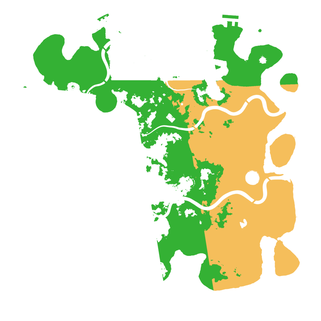 Biome Rust Map: Procedural Map, Size: 4000, Seed: 82348580