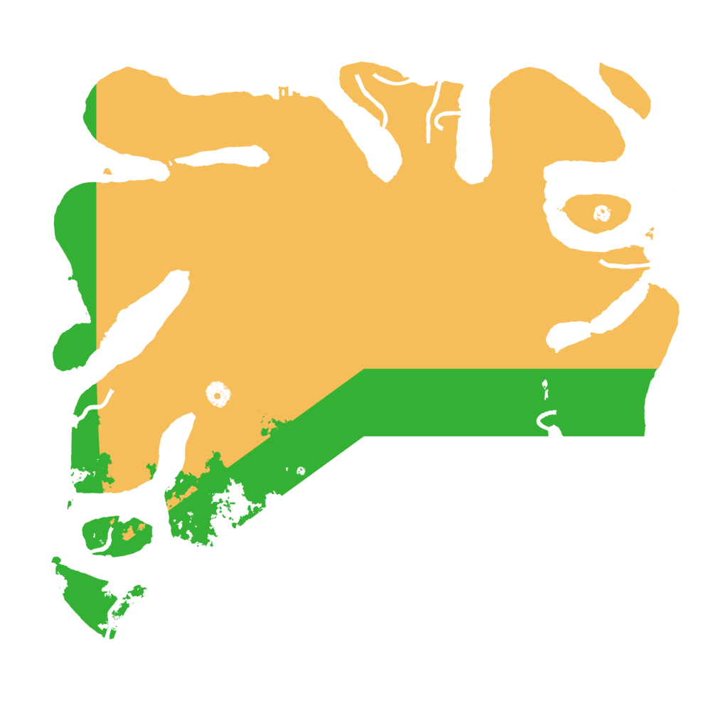 Biome Rust Map: Procedural Map, Size: 4500, Seed: 2030004157