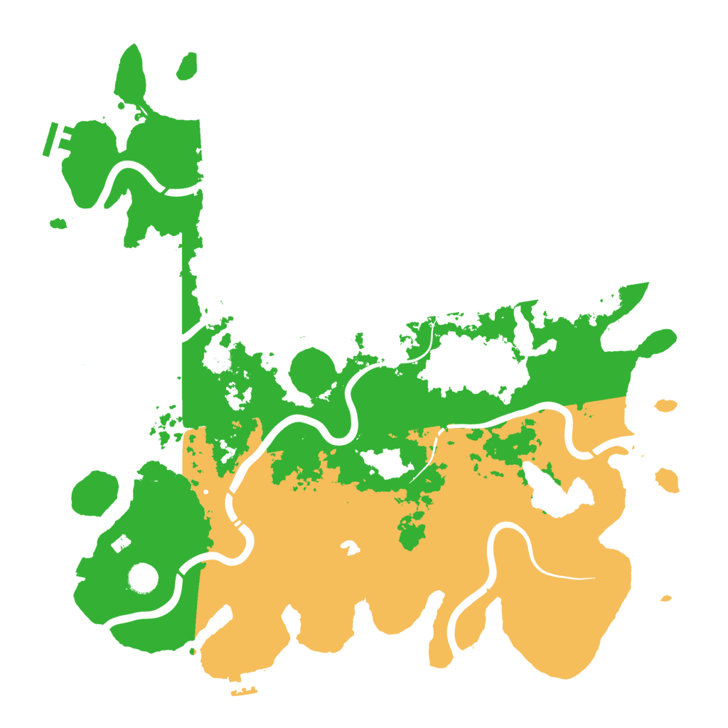 Biome Rust Map: Procedural Map, Size: 4250, Seed: 2014088395