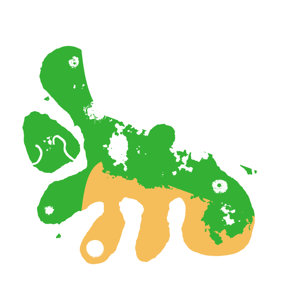 Biome Rust Map: Procedural Map, Size: 3000, Seed: 1686816132