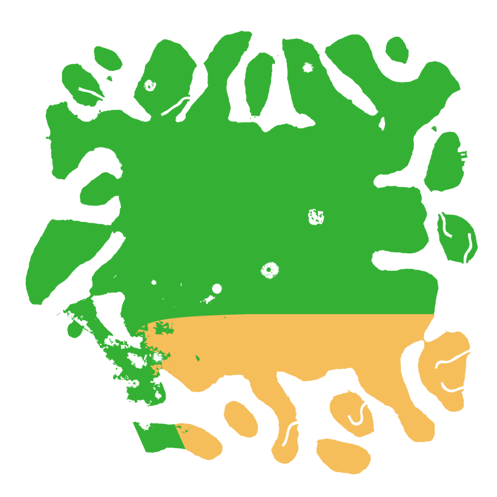 Biome Rust Map: Procedural Map, Size: 4500, Seed: 20507