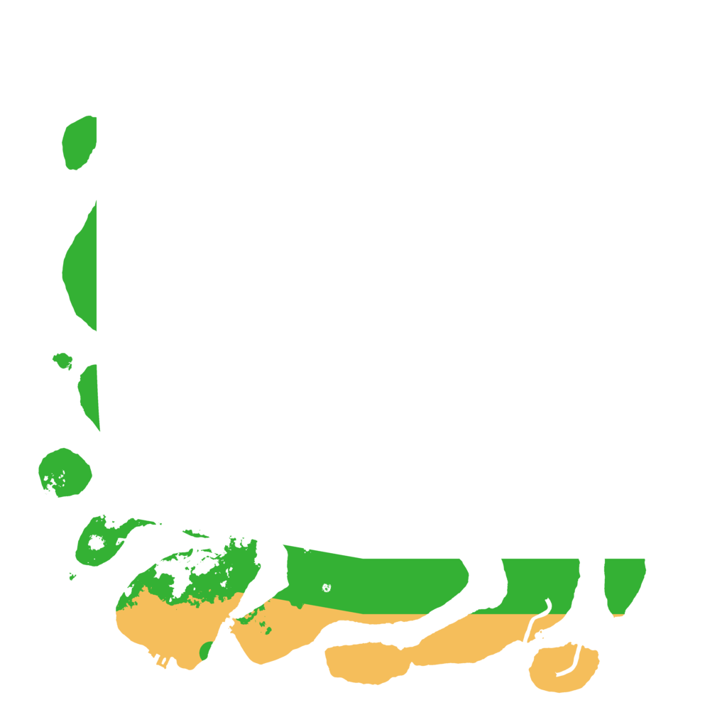 Biome Rust Map: Procedural Map, Size: 4200, Seed: 4489