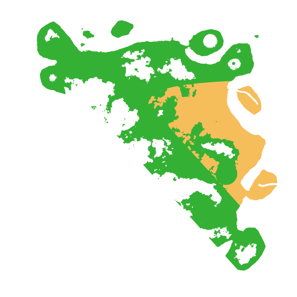 Biome Rust Map: Procedural Map, Size: 3800, Seed: 342273345