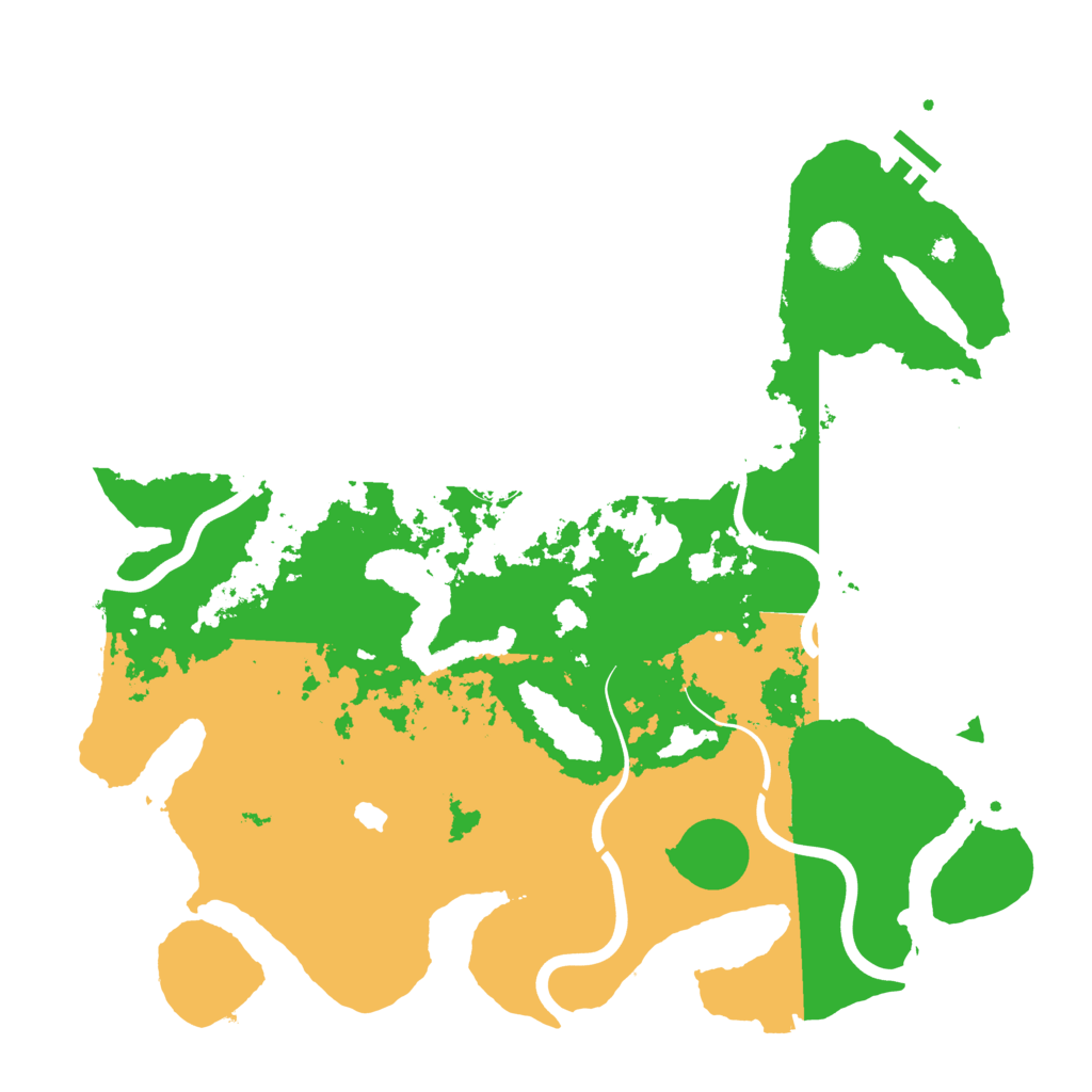 Biome Rust Map: Procedural Map, Size: 4050, Seed: 1640249647