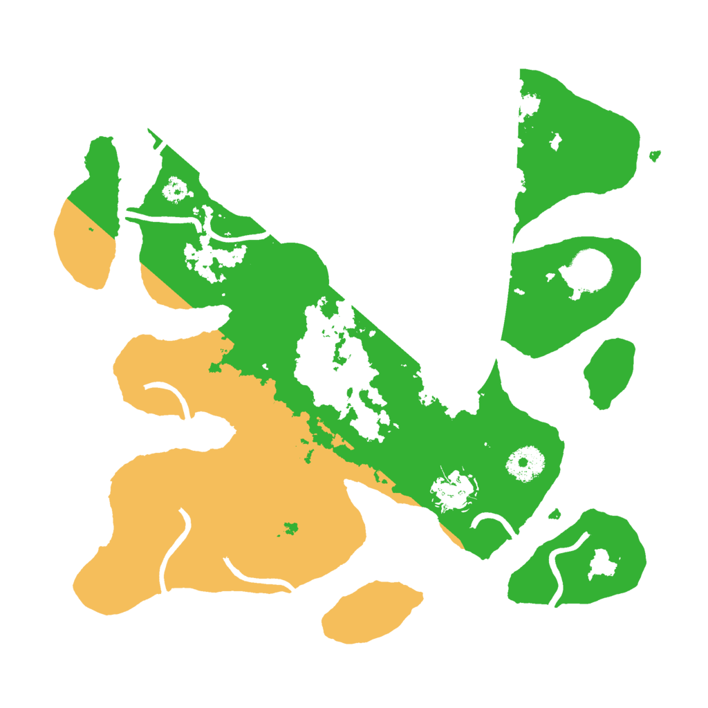 Biome Rust Map: Procedural Map, Size: 3000, Seed: 754156