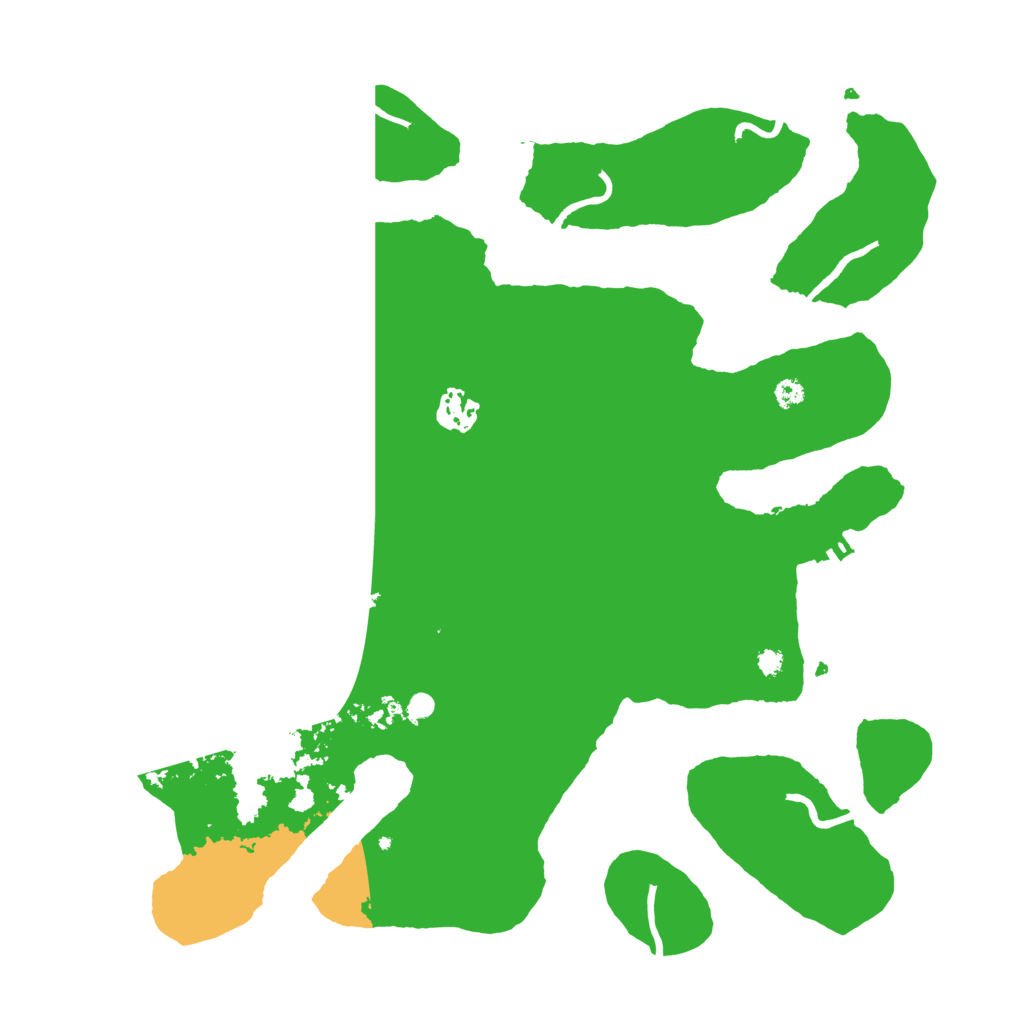 Biome Rust Map: Procedural Map, Size: 3600, Seed: 2021060330