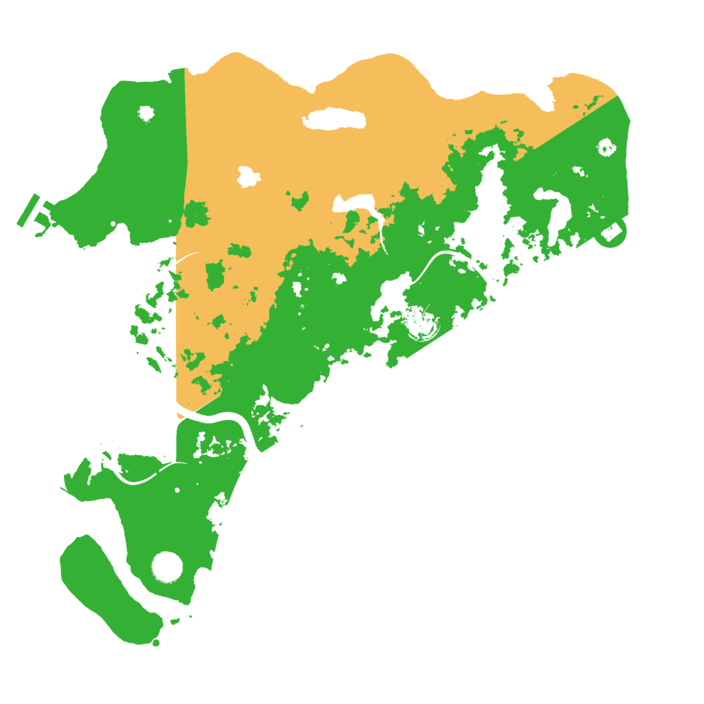Biome Rust Map: Procedural Map, Size: 4000, Seed: 2739341