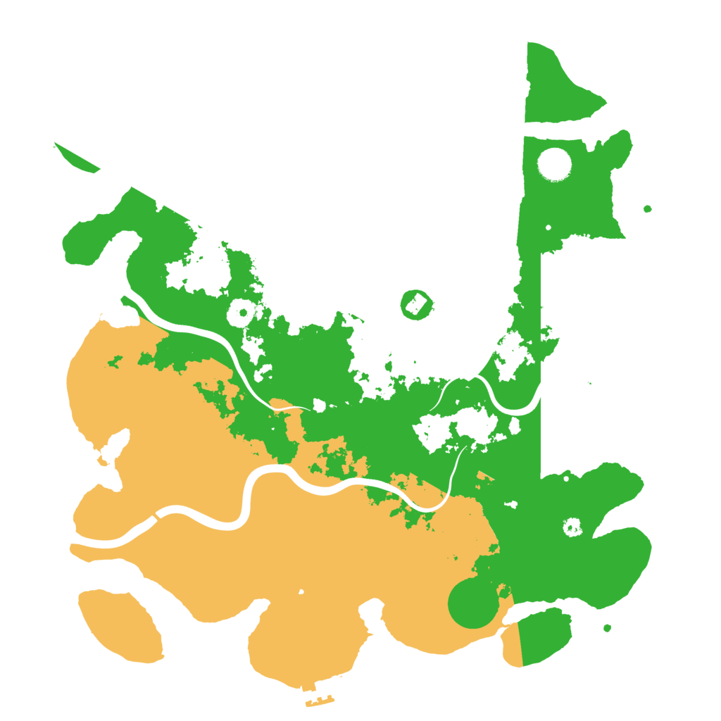 Biome Rust Map: Procedural Map, Size: 3800, Seed: 1607308865