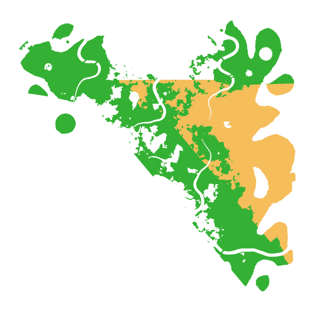 Biome Rust Map: Procedural Map, Size: 4250, Seed: 30035696
