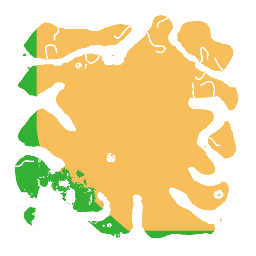 Biome Rust Map: Procedural Map, Size: 4050, Seed: 2066688403