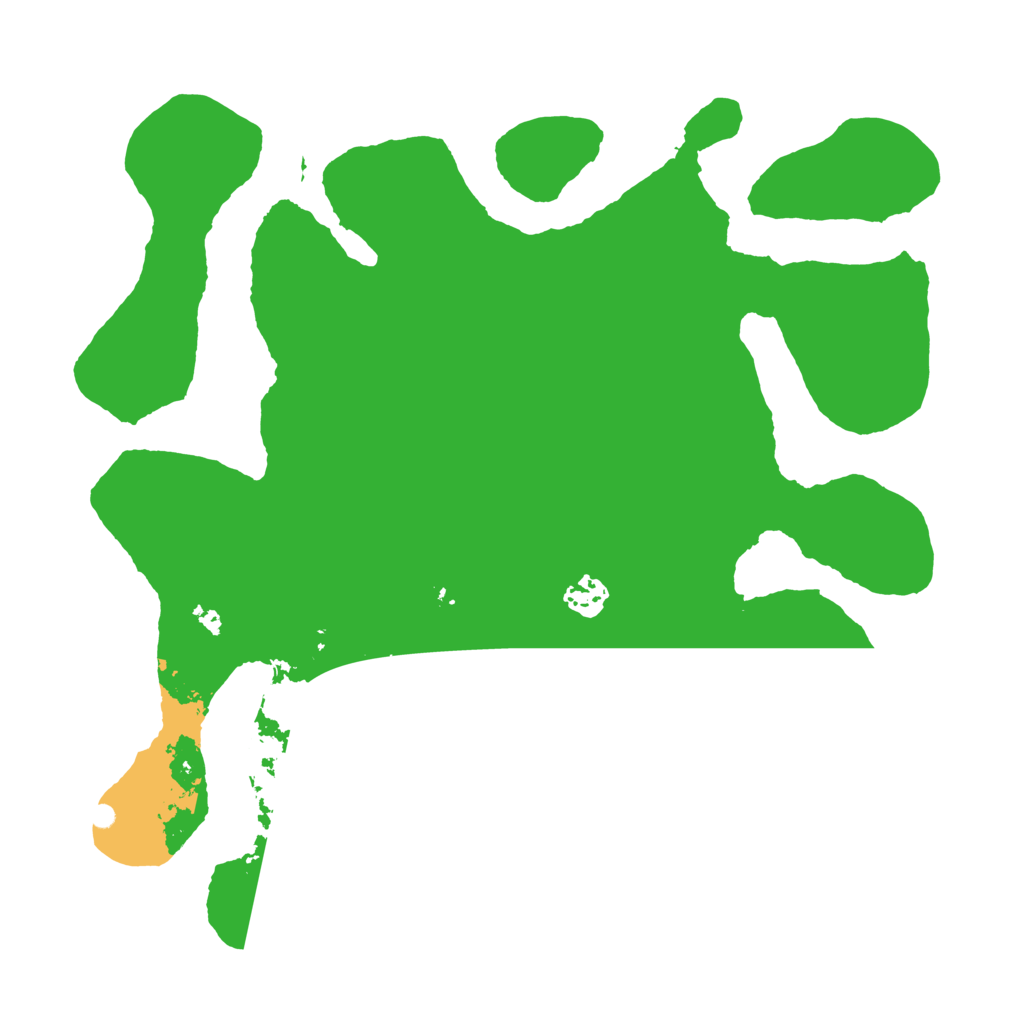 Biome Rust Map: Barren, Size: 3700, Seed: 1633957120