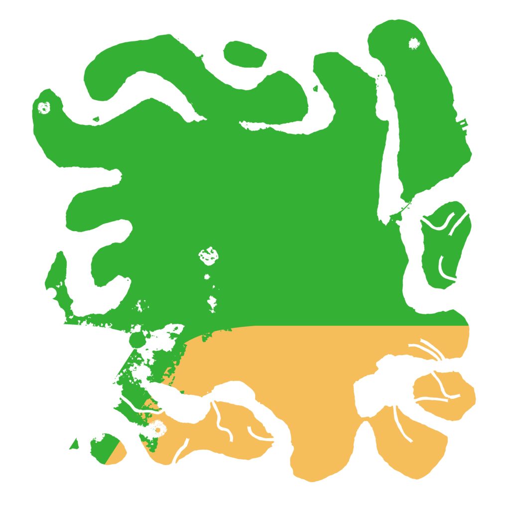 Biome Rust Map: Procedural Map, Size: 4200, Seed: 1457352447