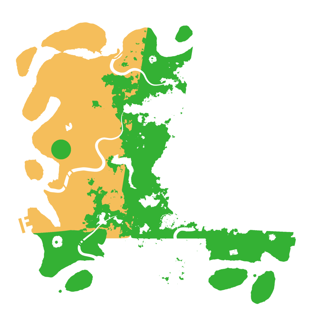 Biome Rust Map: Procedural Map, Size: 4250, Seed: 152329