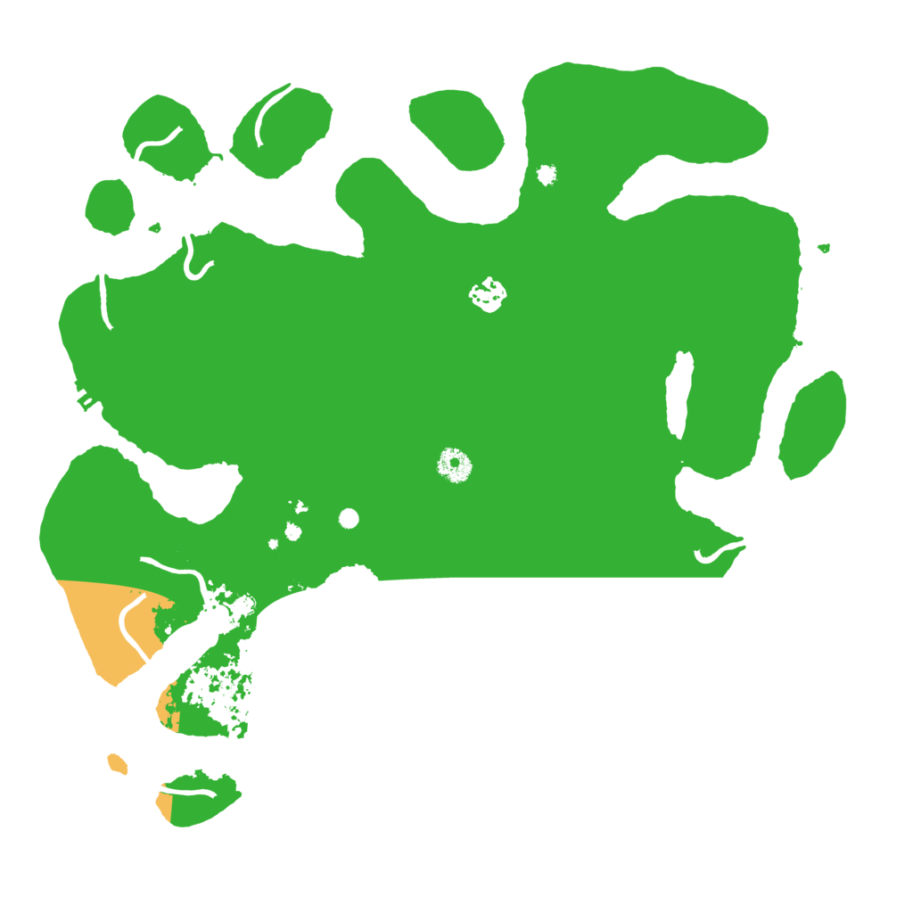 Biome Rust Map: Procedural Map, Size: 4000, Seed: 198501