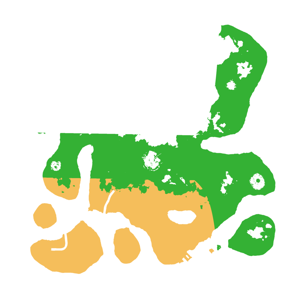 Biome Rust Map: Procedural Map, Size: 3000, Seed: 287684421