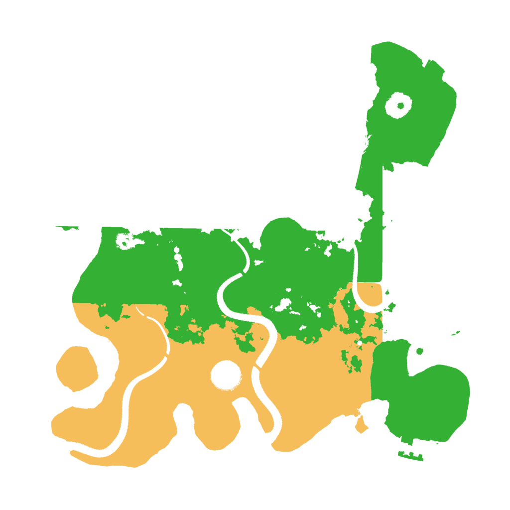 Biome Rust Map: Procedural Map, Size: 3000, Seed: 287684421