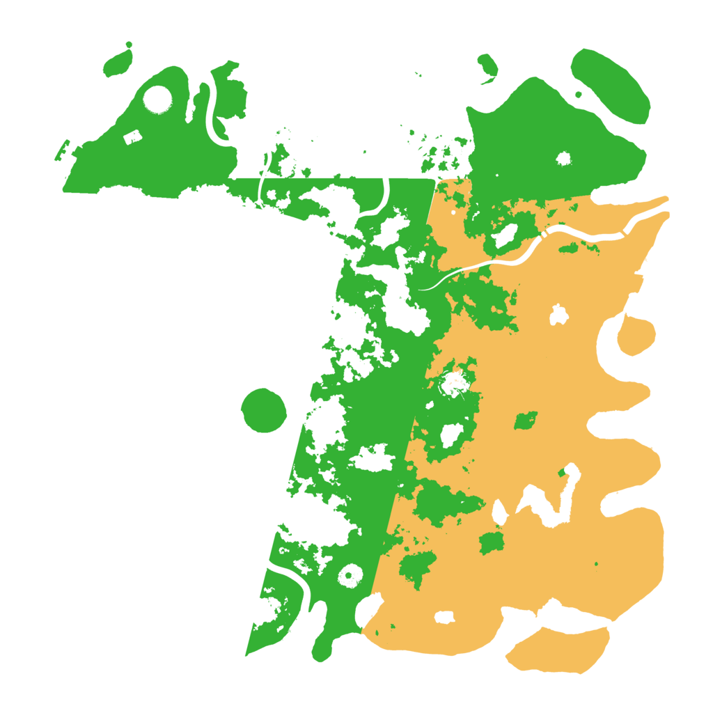 Biome Rust Map: Procedural Map, Size: 4500, Seed: 1180853485