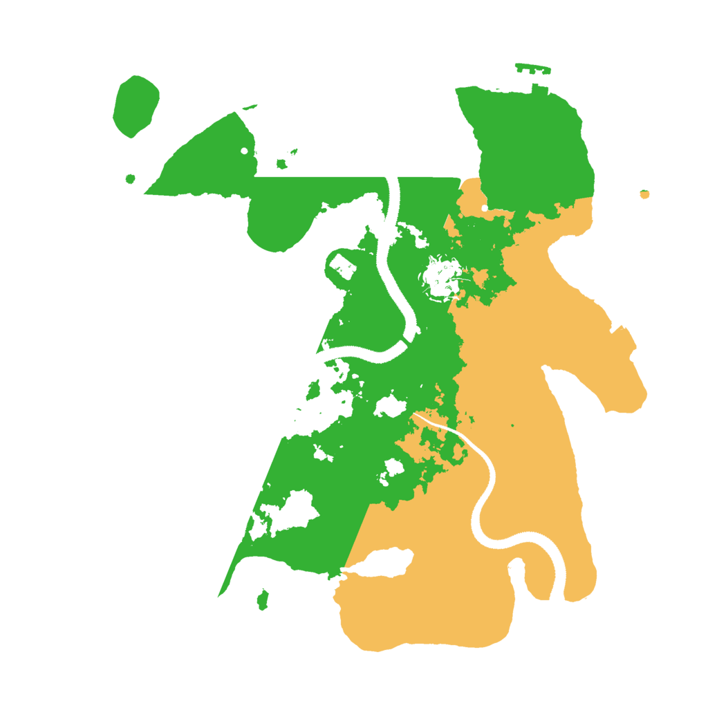 Biome Rust Map: Procedural Map, Size: 3000, Seed: 2075733083