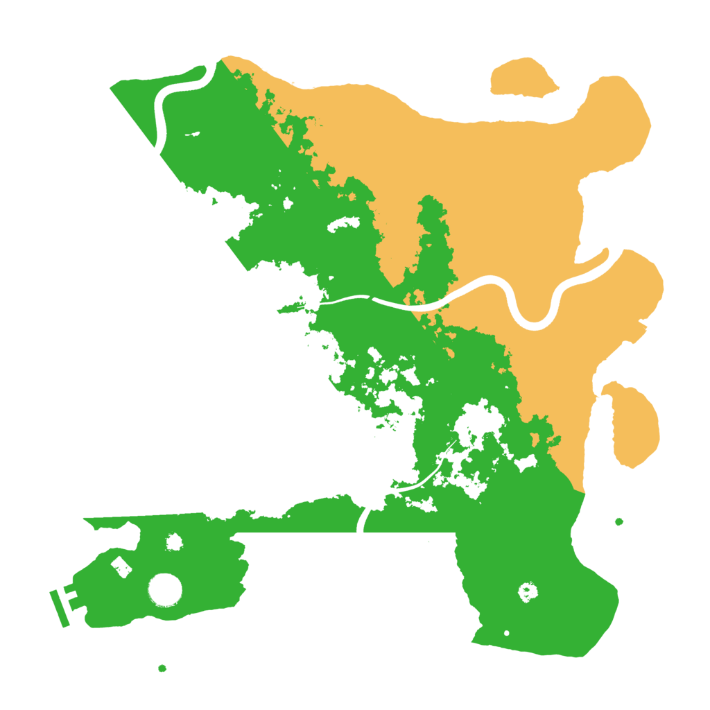 Biome Rust Map: Procedural Map, Size: 3750, Seed: 179874111