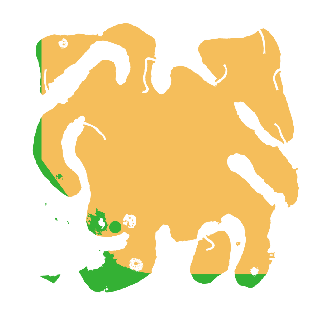 Biome Rust Map: Procedural Map, Size: 3500, Seed: 1399882141