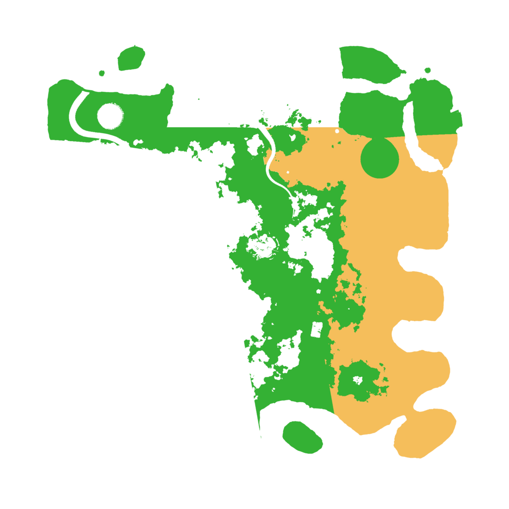 Biome Rust Map: Procedural Map, Size: 3500, Seed: 100011856