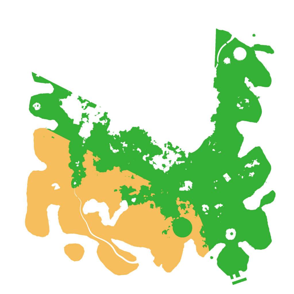 Biome Rust Map: Procedural Map, Size: 4000, Seed: 213523