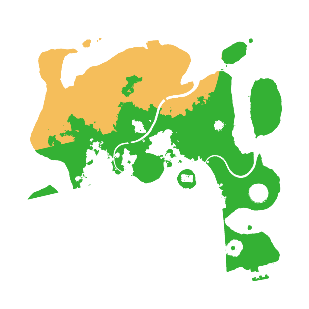 Biome Rust Map: Procedural Map, Size: 2800, Seed: 26