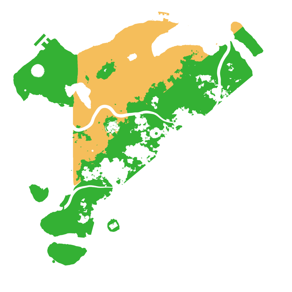 Biome Rust Map: Procedural Map, Size: 4000, Seed: 8989889
