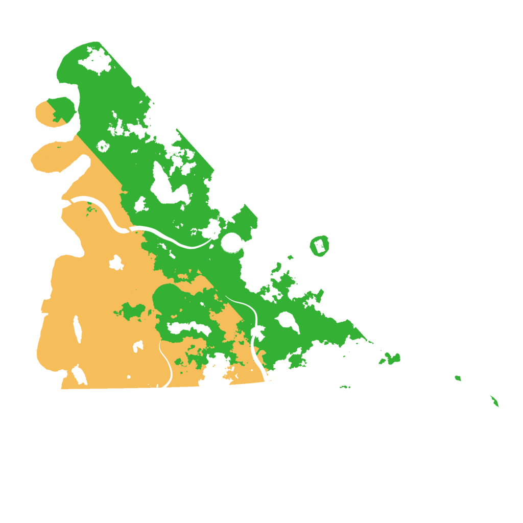 Biome Rust Map: Procedural Map, Size: 4500, Seed: 5000