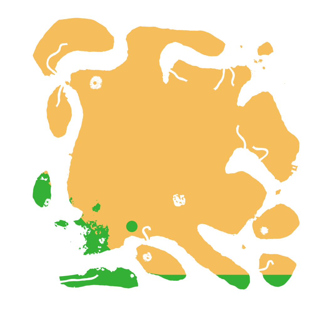 Biome Rust Map: Procedural Map, Size: 3757, Seed: 505057