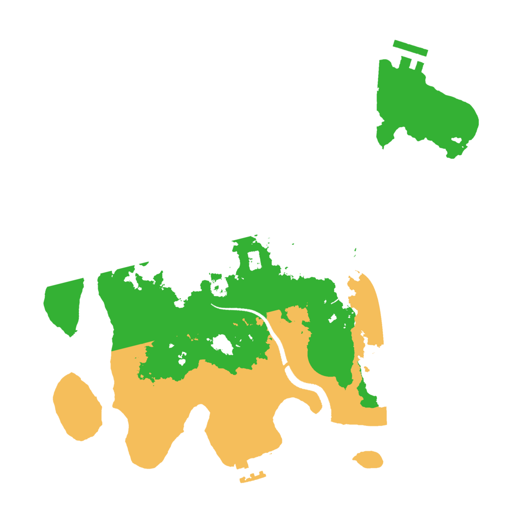 Biome Rust Map: Procedural Map, Size: 3000, Seed: 455983192