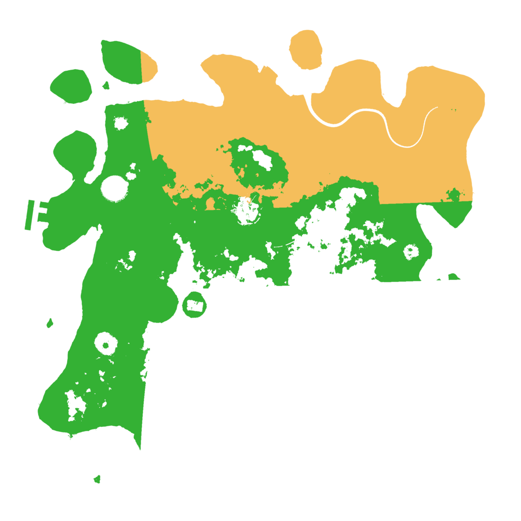 Biome Rust Map: Procedural Map, Size: 3500, Seed: 1533994724